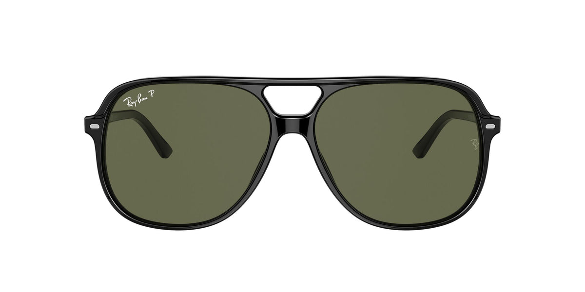 Ray-Ban Bill 0RB2198 901/58 56 Black/ Green 56 / Crystal / Acetate / Acetate