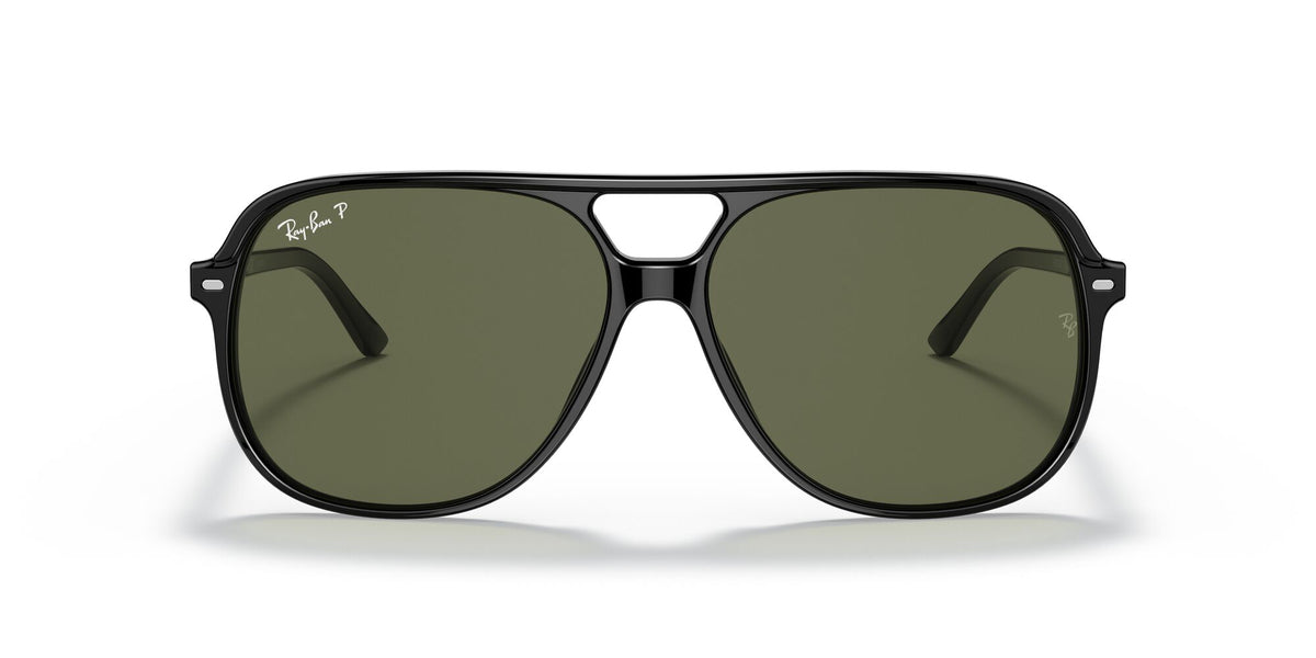 Ray-Ban Bill 0RB2198 901/58 56 Black/ Green 56 / Crystal / Acetate / Acetate