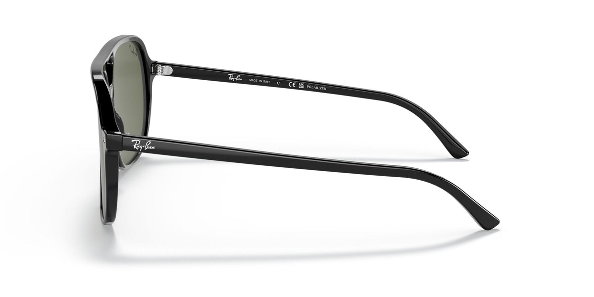 Ray-Ban Bill 0RB2198 901/58 56 Black/ Green 56 / Crystal / Acetate / Acetate