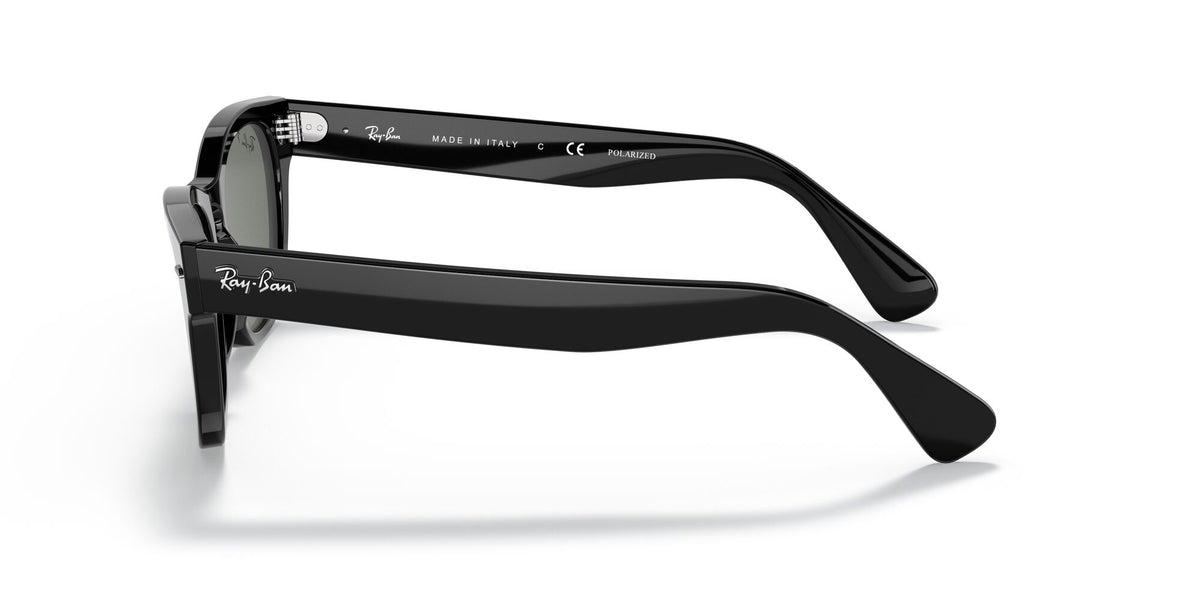 RB 2201 Ray-Ban Laramie Black / Polarised Green Classic G-15 54 54 / Crystal / Acetate / Acetate