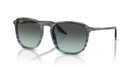 Ray-Ban  0RB2203F 1391GK 55 Striped Grey & Blue/ Blue Vintage 55 / Crystal / Acetate / Acetate