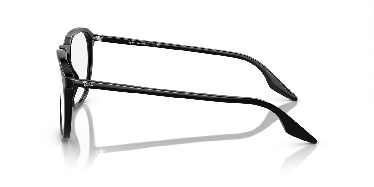 Ray-Ban0RB2203 901/GG 52 Black/ Clear/Blue 52 / Crystal / Acetate / Acetate