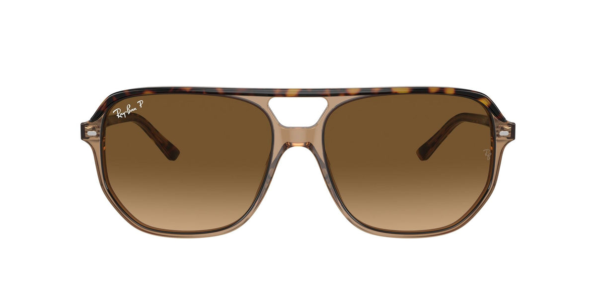 Ray-Ban Bill One 0RB2205 1292M2 57 Havana On Transparent Brown/ Brown - Blue Star Eyewear