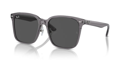 Ray-Ban  0RB2206D 139987 57 Transparent Grey/ Dark Grey
