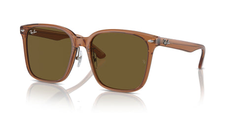 Ray-Ban  0RB2206D 663673 57 Transparent Brown/ Dark Brown