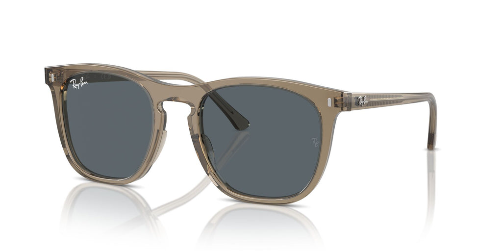 Ray-Ban  0RB2210F 6765R5 53 Transparent Brown/ Blue