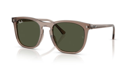 Ray-Ban 0RB2210F84573153 Transparent Light Brown/ Green