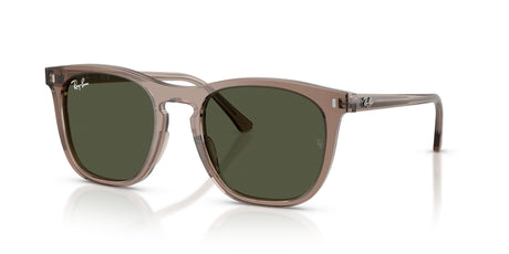 Ray-Ban 0RB221084573153 Transparent Light Brown/ Green