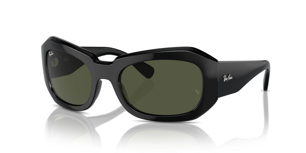 Ray-Ban Beate 0RB2212 901/31 56 Black/ Green