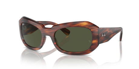 Ray-Ban Beate 0RB2212 954/31 56 Striped Havana/ Green