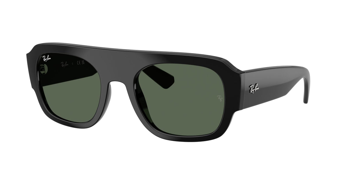 Ray Ban 0RB2218 667771 55 Black/ Dark Green