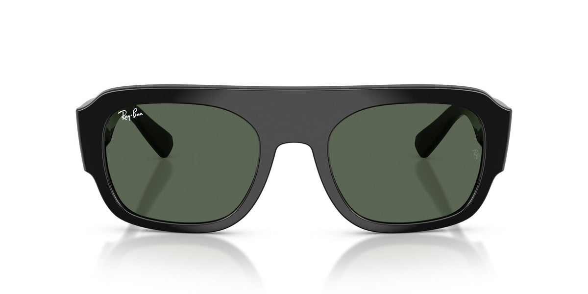 Ray Ban 0RB2218 667771 55 Black/ Dark Green