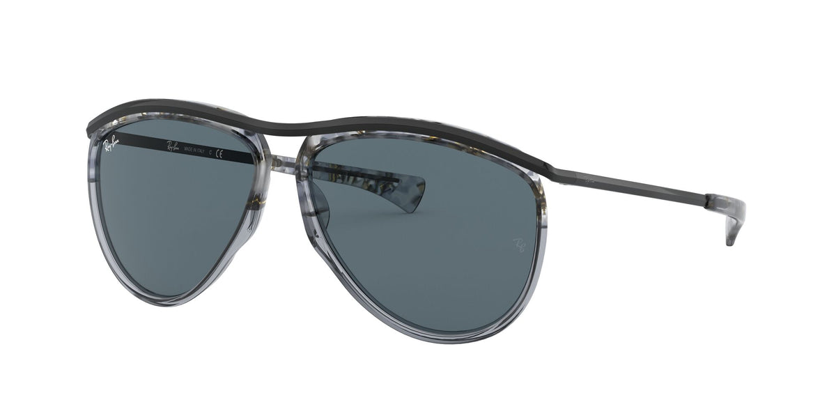 RB 2219 Ray-Ban Olympian Aviator Grey Havana / Blue Classic 59 59 / Crystal / Metal / Metal