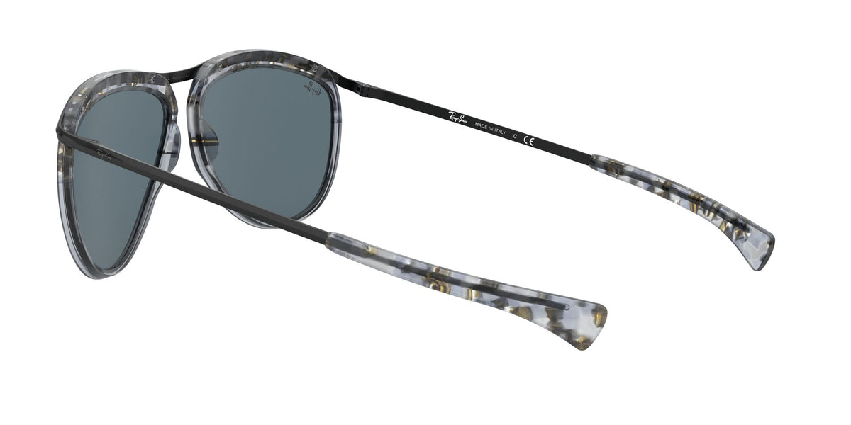 RB 2219 Ray-Ban Olympian Aviator Grey Havana / Blue Classic 59 59 / Crystal / Metal / Metal
