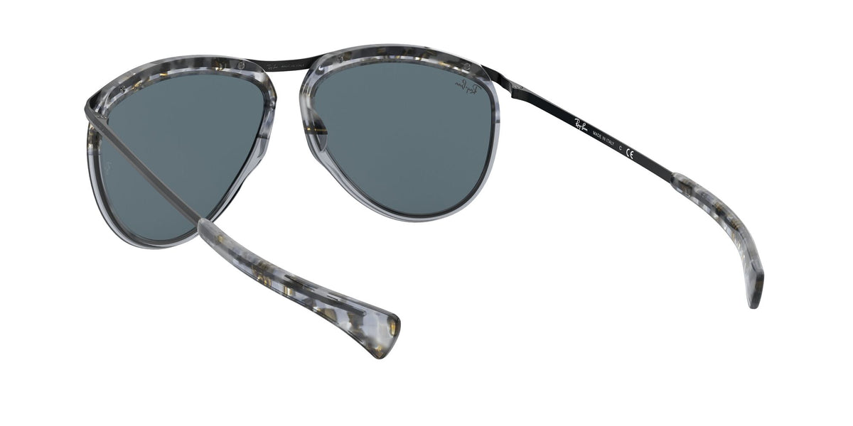 RB 2219 Ray-Ban Olympian Aviator Grey Havana / Blue Classic 59 59 / Crystal / Metal / Metal