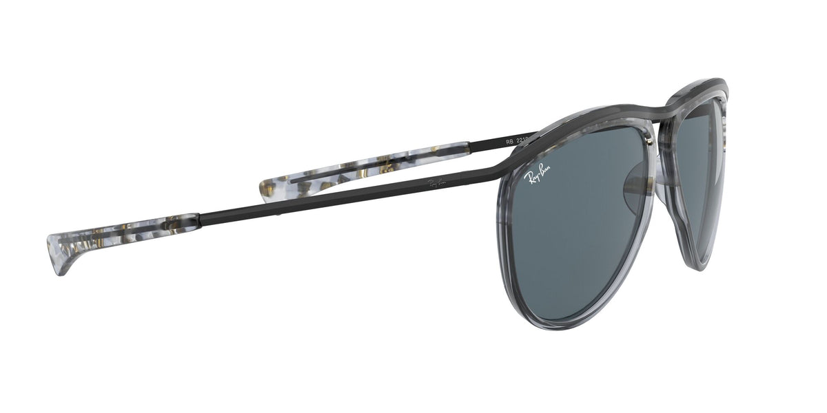 RB 2219 Ray-Ban Olympian Aviator Grey Havana / Blue Classic 59 59 / Crystal / Metal / Metal