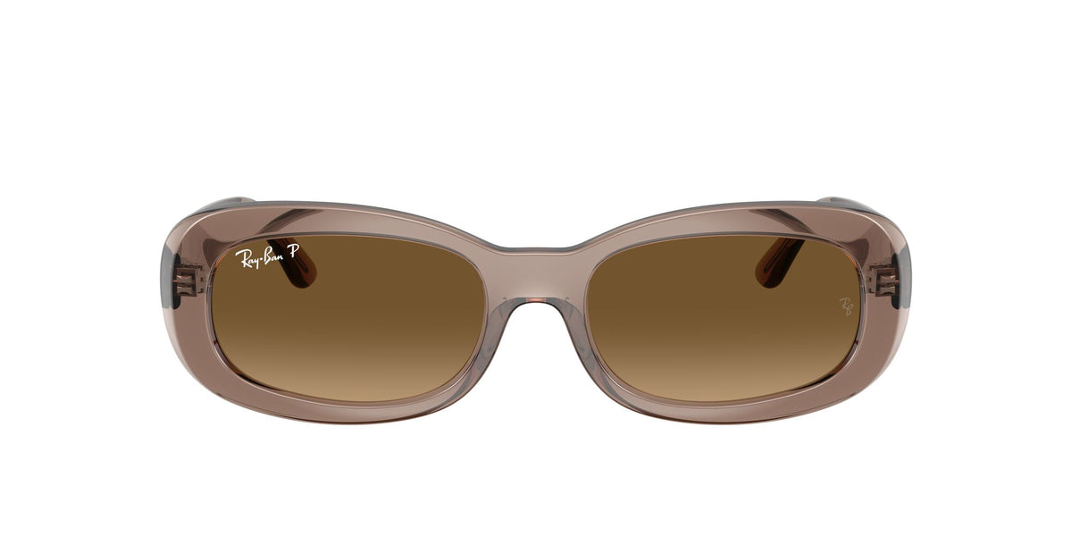 Ray Ban 0RB2221 6827M2 56 Brown/ Gradient Brown Polarized