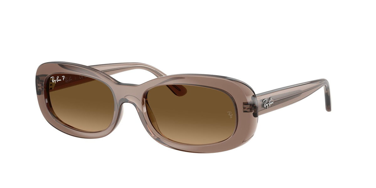 Ray Ban 0RB2221 6827M2 56 Brown/ Gradient Brown Polarized