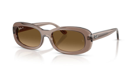 Ray Ban 0RB2221 6827M2 56 Brown/ Gradient Brown Polarized