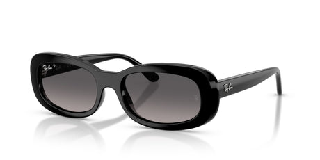 Ray Ban 0RB2221 901/M3 53 Black/ Gradient Grey Polarized