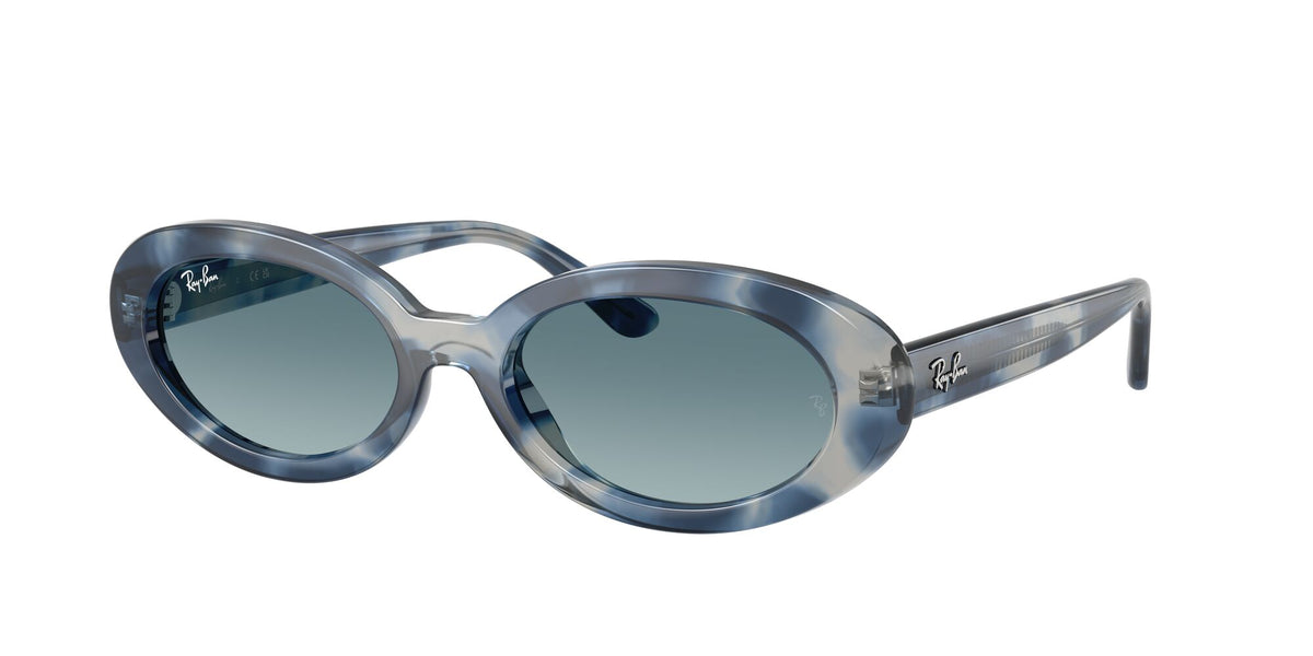 Ray-Ban 0RB222314503M54 Opal Blue Havana/ Blue Gradient Grey