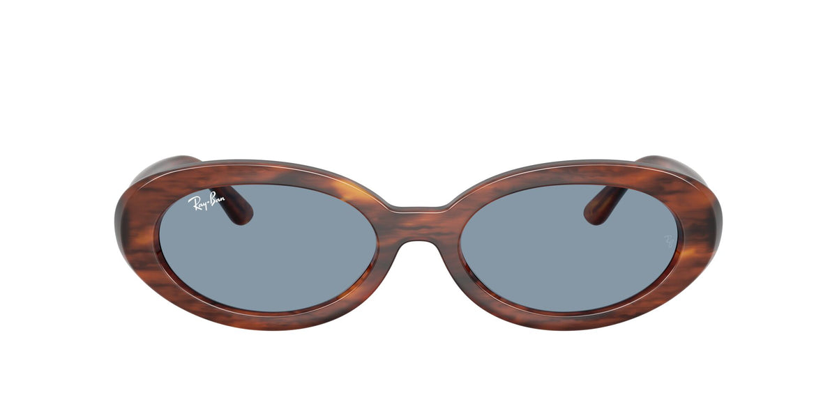 Ray-Ban 0RB22239545654 Striped Havana/ Blue
