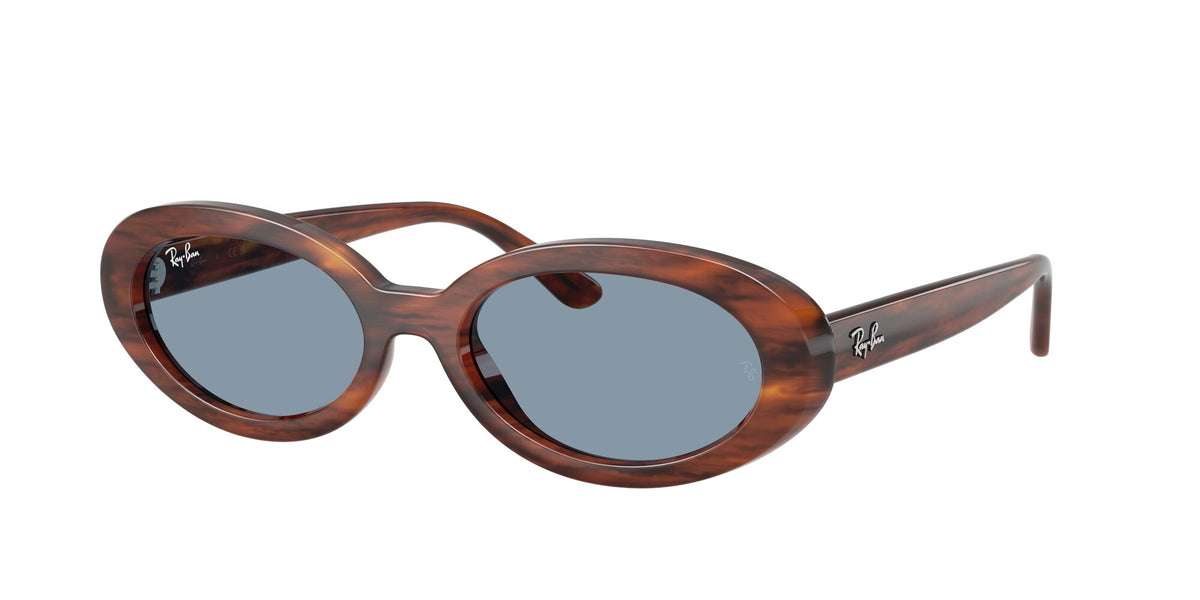 Ray-Ban 0RB22239545654 Striped Havana/ Blue