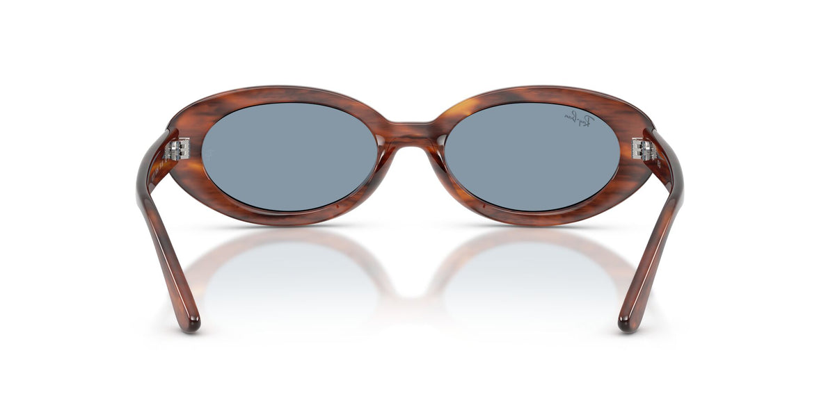 Ray-Ban 0RB22239545654 Striped Havana/ Blue