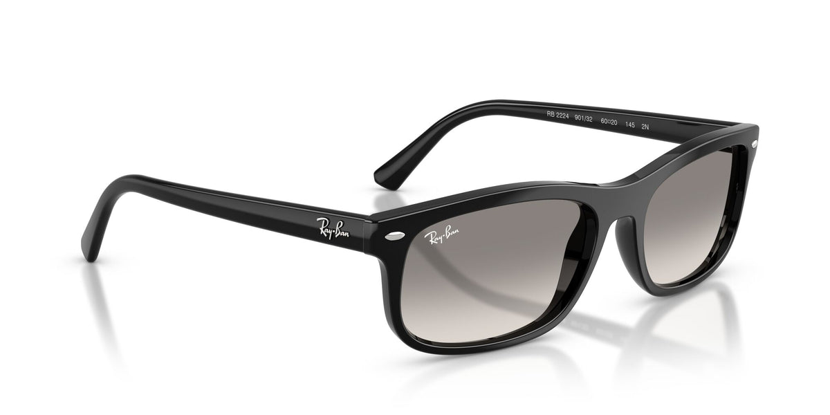Ray-Ban 0RB22249013257 Black/ Clear Gradient Grey