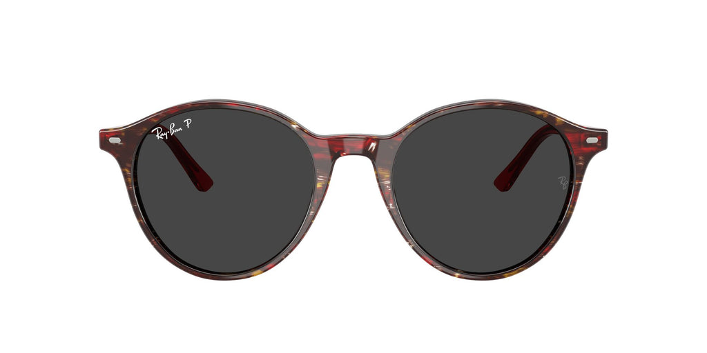 Ray-Ban Bernard 0RB2230 141948 51 Transparent Shade Fantasy Red/ Polarised Black