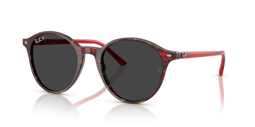 Ray-Ban Bernard 0RB2230 141948 51 Transparent Shade Fantasy Red/ Polarised Black