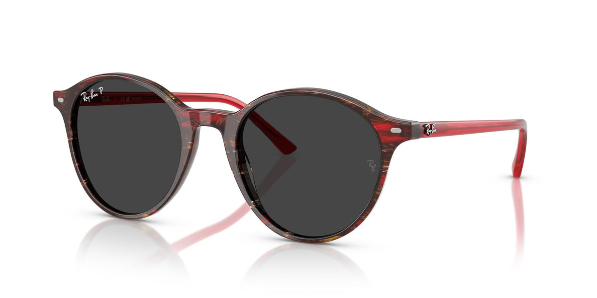 Ray-Ban Bernard 0RB2230 141948 53 Transparent Shade Fantasy Red/ Polarised Black