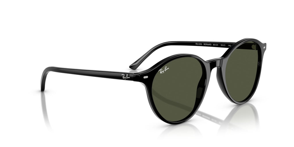 Ray-Ban Bernard 0RB2230 901/31 51 Black/ G-15 Green