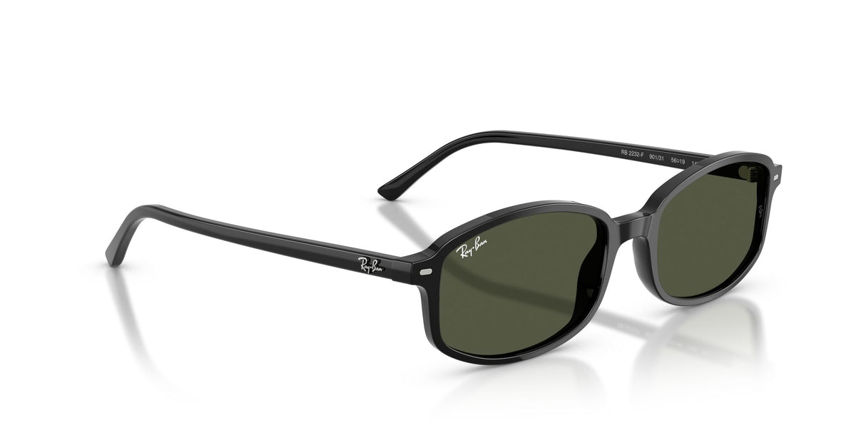 Ray Ban 0RB2232F 901/31 54 Black/ Green