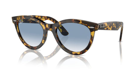 Ray-Ban Wayfarer Way 0RB2241 13323F 54 Yellow Havana/ Clear & Blue