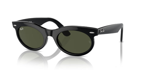 Ray-Ban Wayfarer Oval 0RB2242 901/31 50 Black/ Green