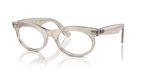 Ray-Ban Wayfarer Oval 0RB2242F 1383GG 53 Photo Waves Grey/ Clear/Blue