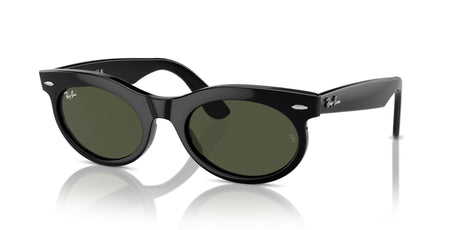 Ray-Ban Wayfarer Oval 0RB2242F 901/31 53 Black/ Green