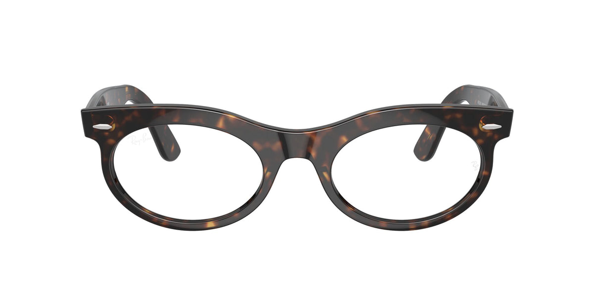 Ray-Ban Wayfarer Oval 0RB2242 902/GI 53 Havana/ Clear/Brown