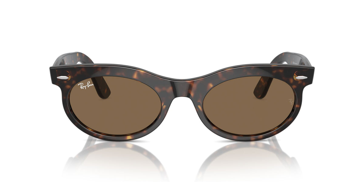 Ray-Ban Wayfarer Oval 0RB2242 902/GI 53 Havana/ Clear/Brown