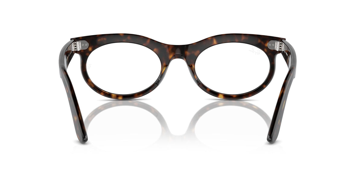 Ray-Ban Wayfarer Oval 0RB2242 902/GI 53 Havana/ Clear/Brown