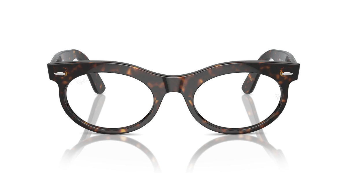 Ray-Ban Wayfarer Oval 0RB2242 902/GI 53 Havana/ Clear/Brown