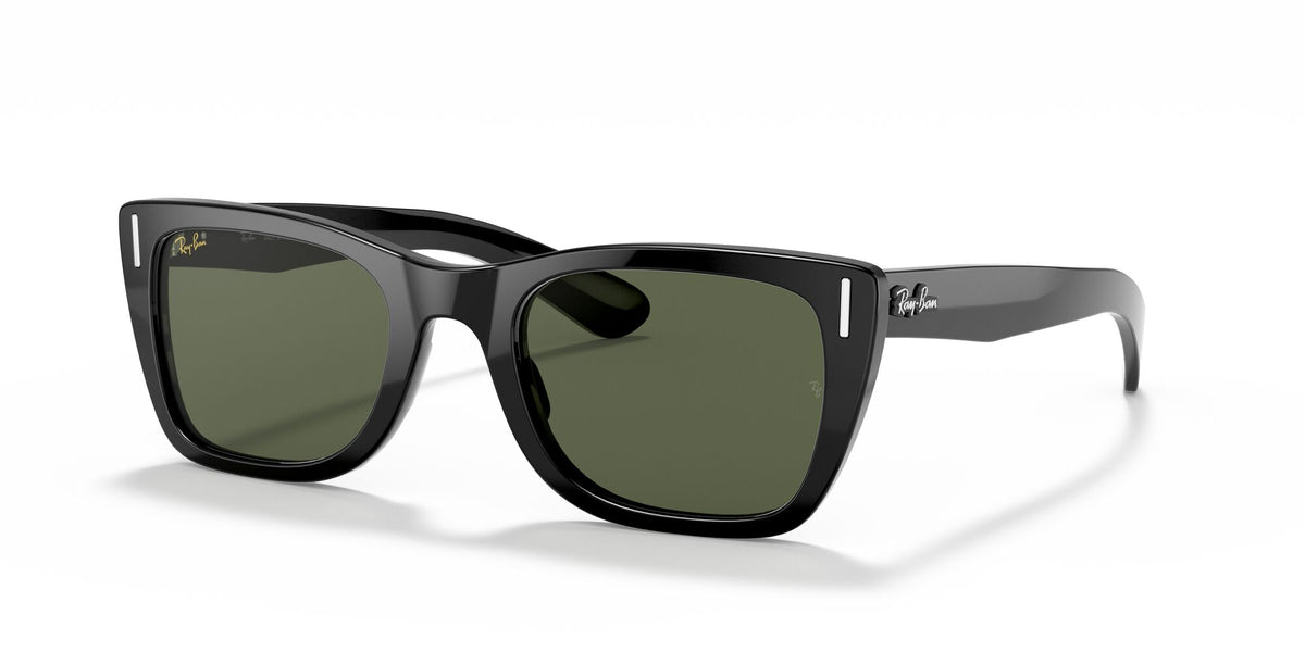RB 2248 Ray-Ban Caribbean Black / Green Classic G-15 52 52 / Crystal / Acetate / Acetate