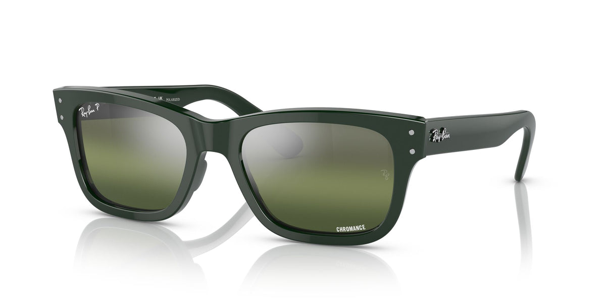 Ray-Ban Mr Burbank 0RB2283 6659G4 58 Green/ Green 58 / Crystal / Acetate / Acetate
