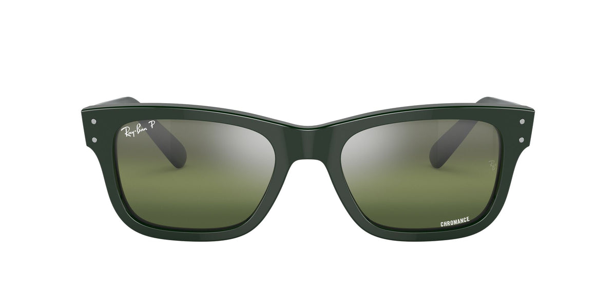 RB 2283F Ray-Ban Mr Burbank Green / Green 55 55 / Crystal / Acetate / Acetate