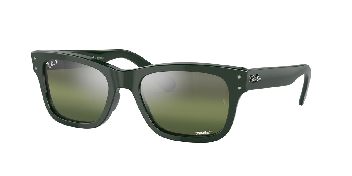 RB 2283F Ray-Ban Mr Burbank Green / Green 55 55 / Crystal / Acetate / Acetate