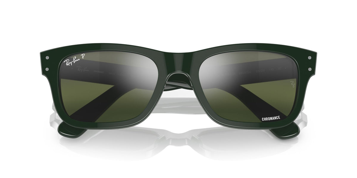RB 2283F Ray-Ban Mr Burbank Green / Green 55 55 / Crystal / Acetate / Acetate
