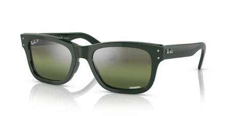 RB 2283F Ray-Ban Mr Burbank Green / Green 55 55 / Crystal / Acetate / Acetate