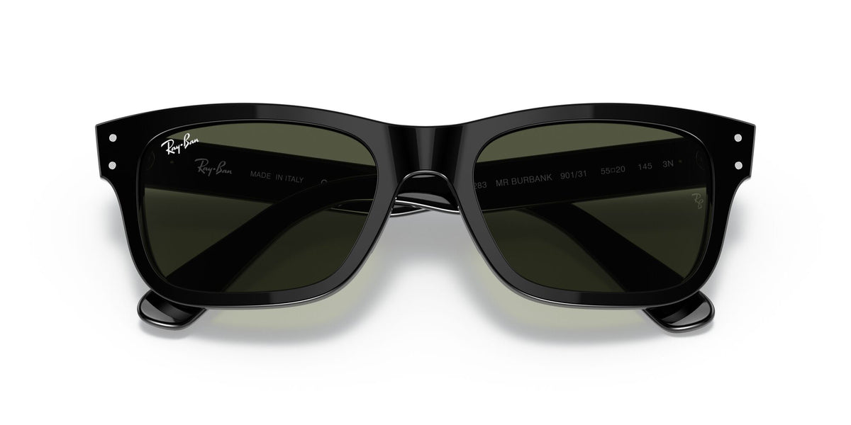Ray-Ban Mr Burbank 0RB2283 901/31 58 Black/ Green