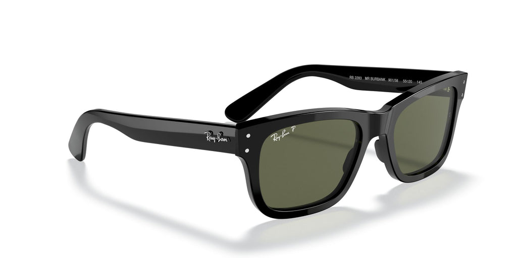 Ray-Ban Mr Burbank 0RB2283 901/58 55 Black/ Green